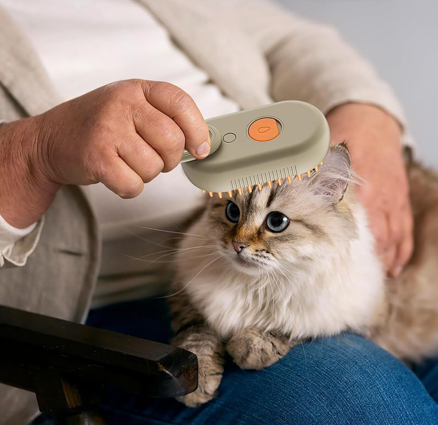 Pet Pamper Steam Brush