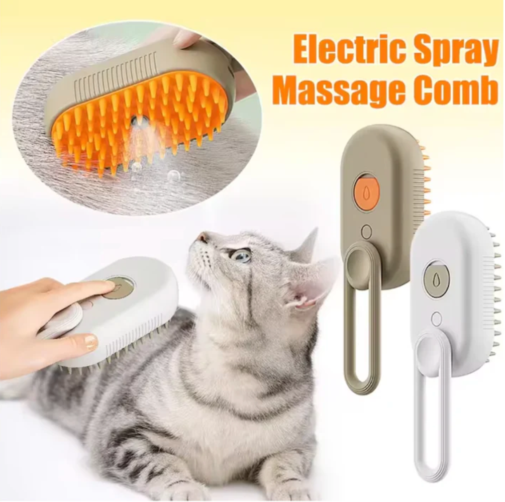 Pet Pamper Steam Brush
